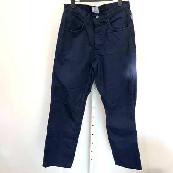 Tyndale Arc Rated FR Jeans Men’s 32x32 Cat 2 NFPA-2112 Navy Dark Wash - Picture 1 of 8